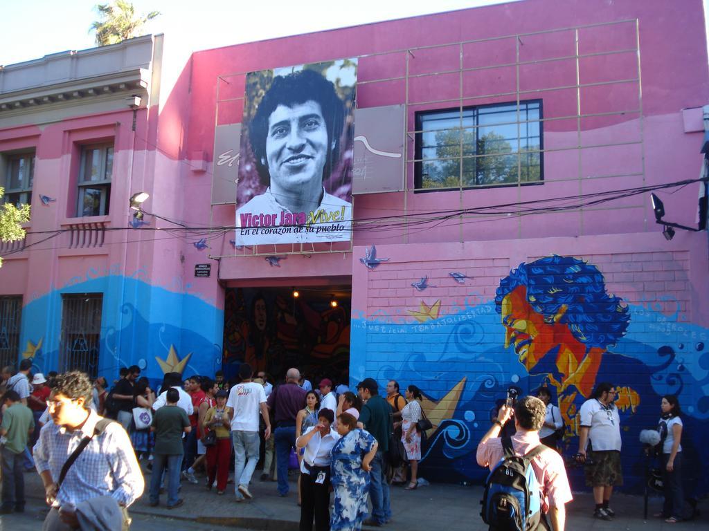 Hostal Barrio Brasil Santiago Eksteriør bilde