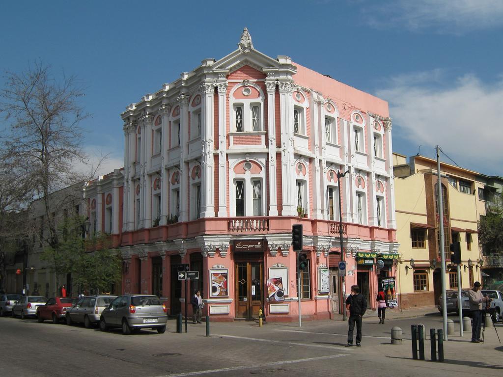 Hostal Barrio Brasil Santiago Eksteriør bilde